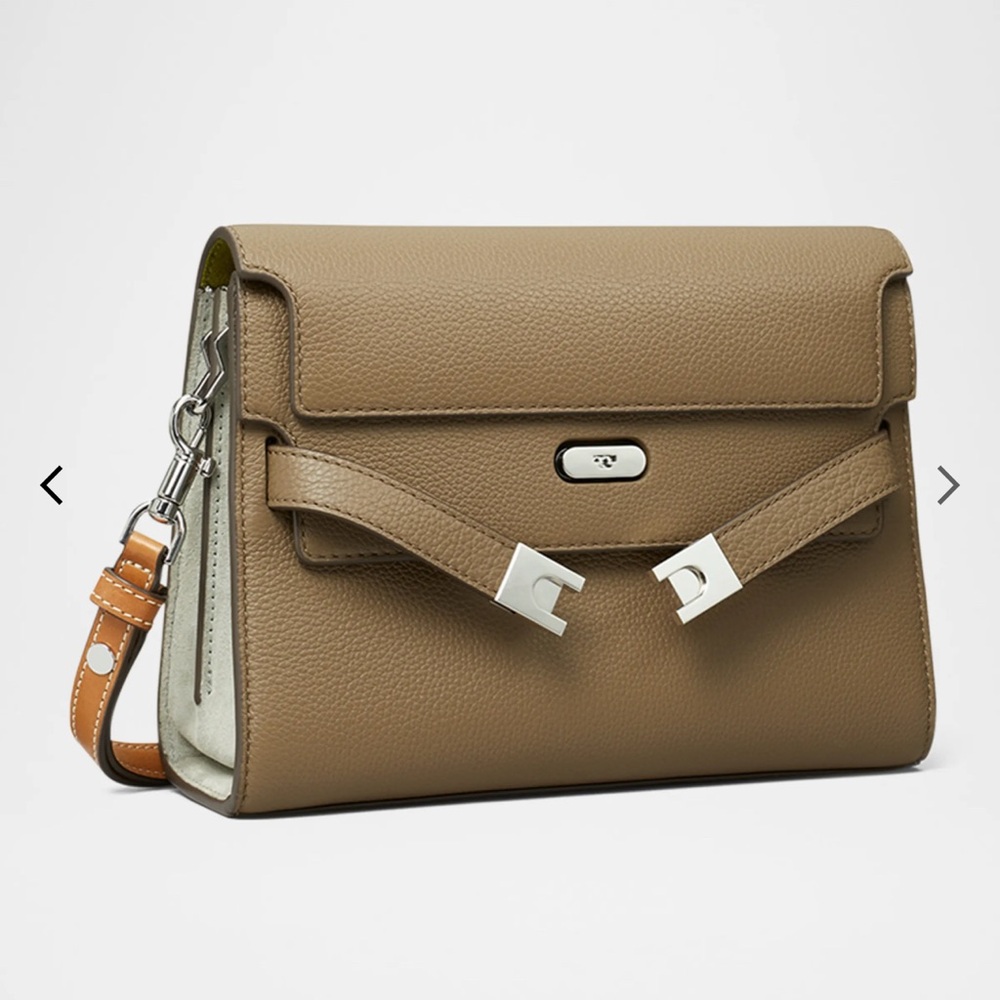 Tory Burch Lee Radziwill shoulder bag, Wild Mashroom